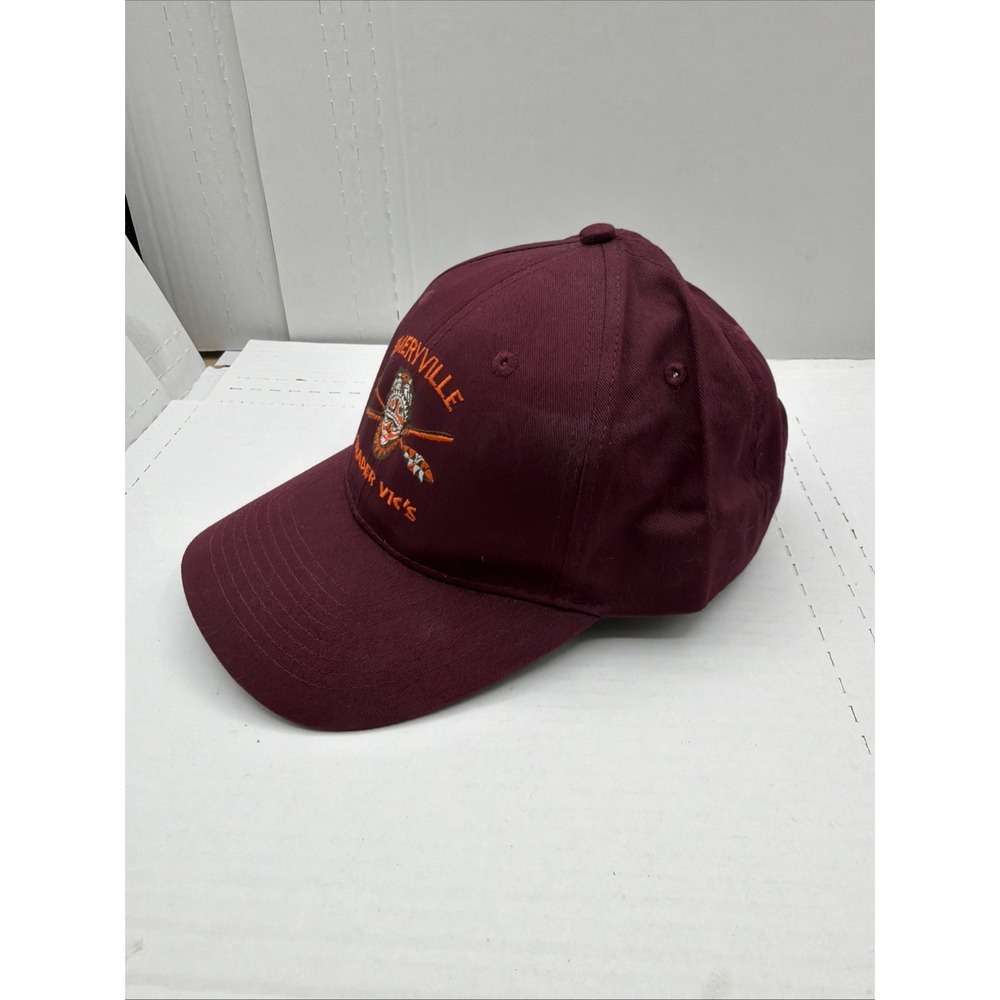 Emeryville Trader Vic's Maroon Snap Back Hat - Picture 5 of 11